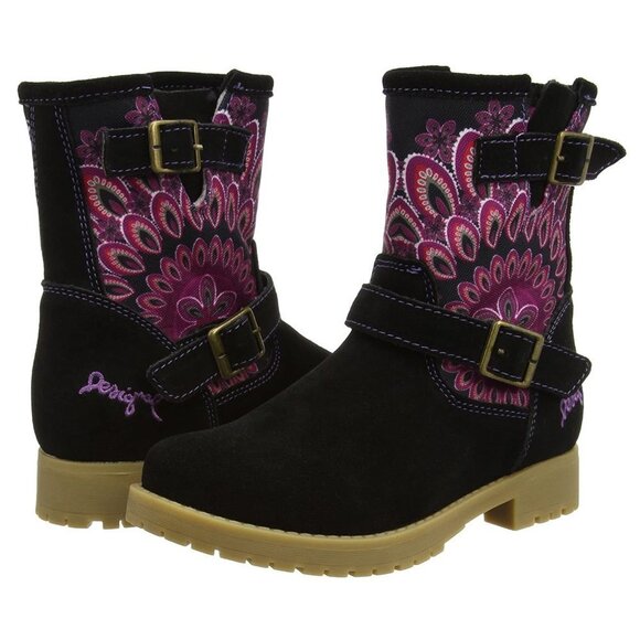 Desigual Girls Half Boots Mini Muriel 1 - Picture 1 of 8